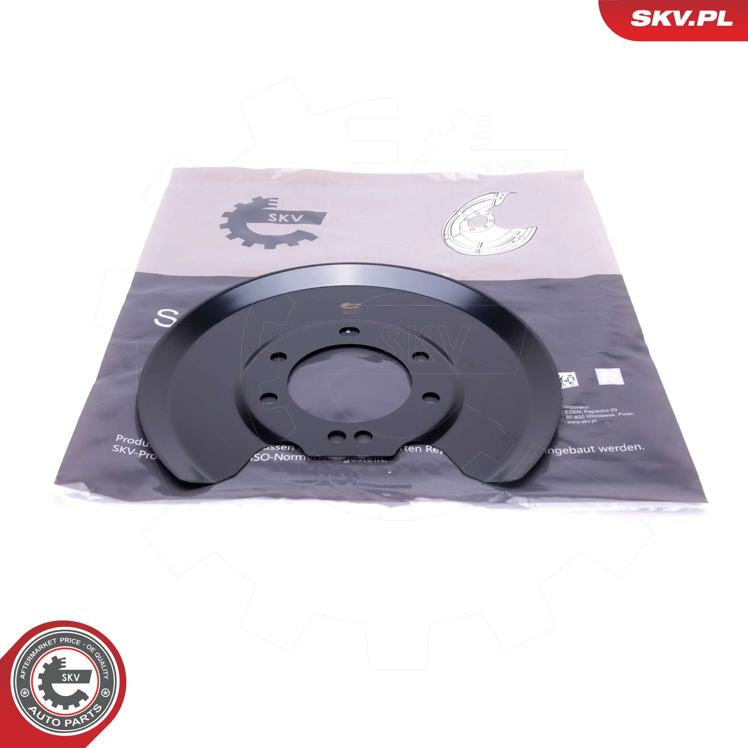 Splash Guard, brake disc